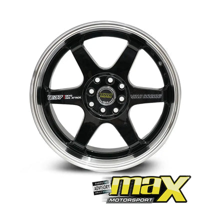 17 Inch Mag Wheel -  MX657 V.olk Wheel - (4x100 / 114.3 PCD) maxmotorsports