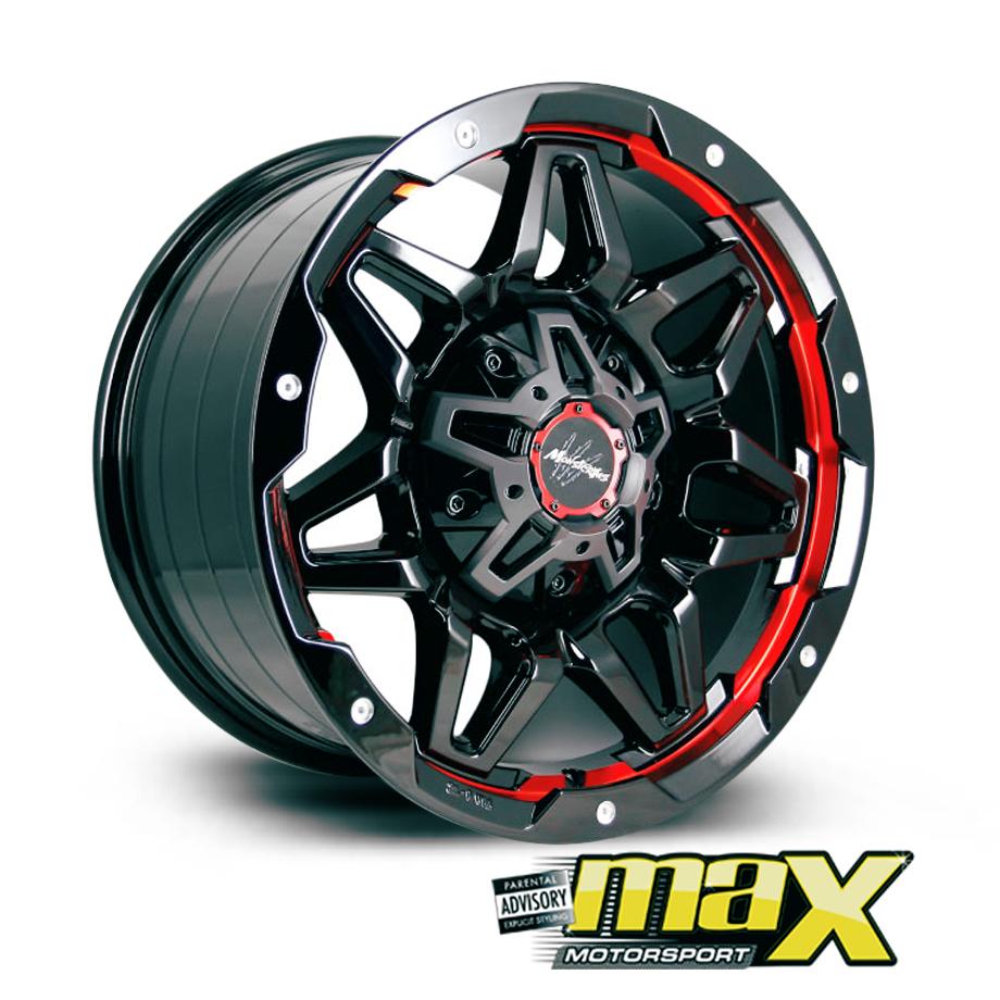 17 Inch Mag Wheel -  MonsteRims Mor-10 Viva MX1095 Bakkie Wheels (6x139.7 PCD) maxmotorsports