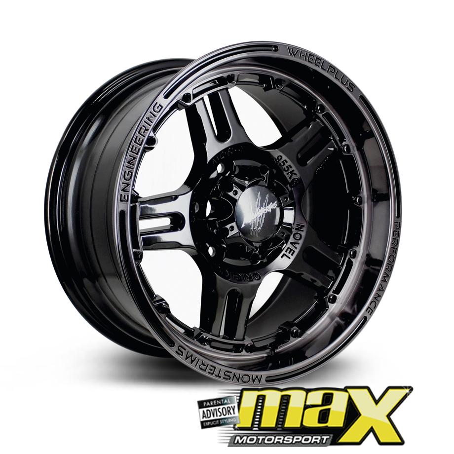 17 Inch Mag Wheel -  MonsteRims Mor-4 Fantastic MX5049 Bakkie Wheels (6x139.7 PCD) maxmotorsports