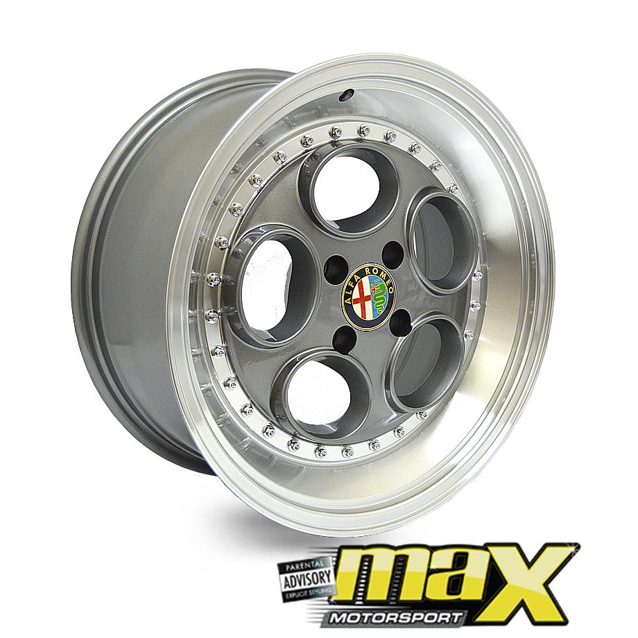 17 Inch Mag Wheel   Alfa 147 GTA Replica Wheels 4x100 PCD maxmotorsports