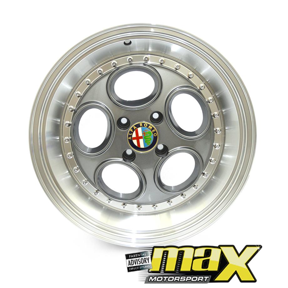 17 Inch Mag Wheel   Alfa 147 GTA Replica Wheels 4x100 PCD maxmotorsports