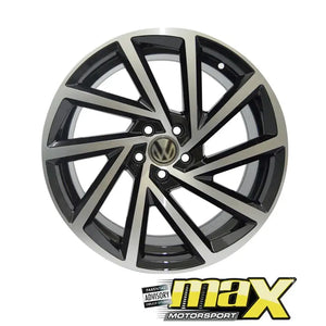 17 Inch Mag Wheel - Golf 7.5 R Style Wheel 5X112 PCD maxmotorsports