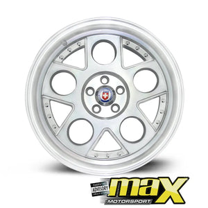 17 Inch Mag Wheel - Lambo Style Wheels (4x100/108 PCD) maxmotorsports
