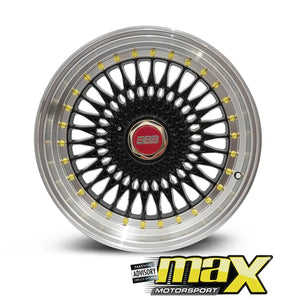 17 Inch Mag Wheel - MX1209 BSS Style Wheel (4x100 / 5x100 PCD) Max Motorsport