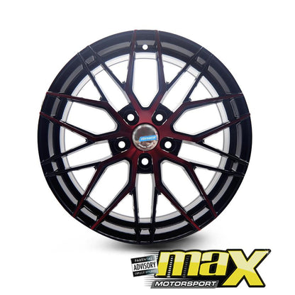 17 Inch Mag Wheel - MX1754 Racing Wheels 5X114.3 PCD maxmotorsports