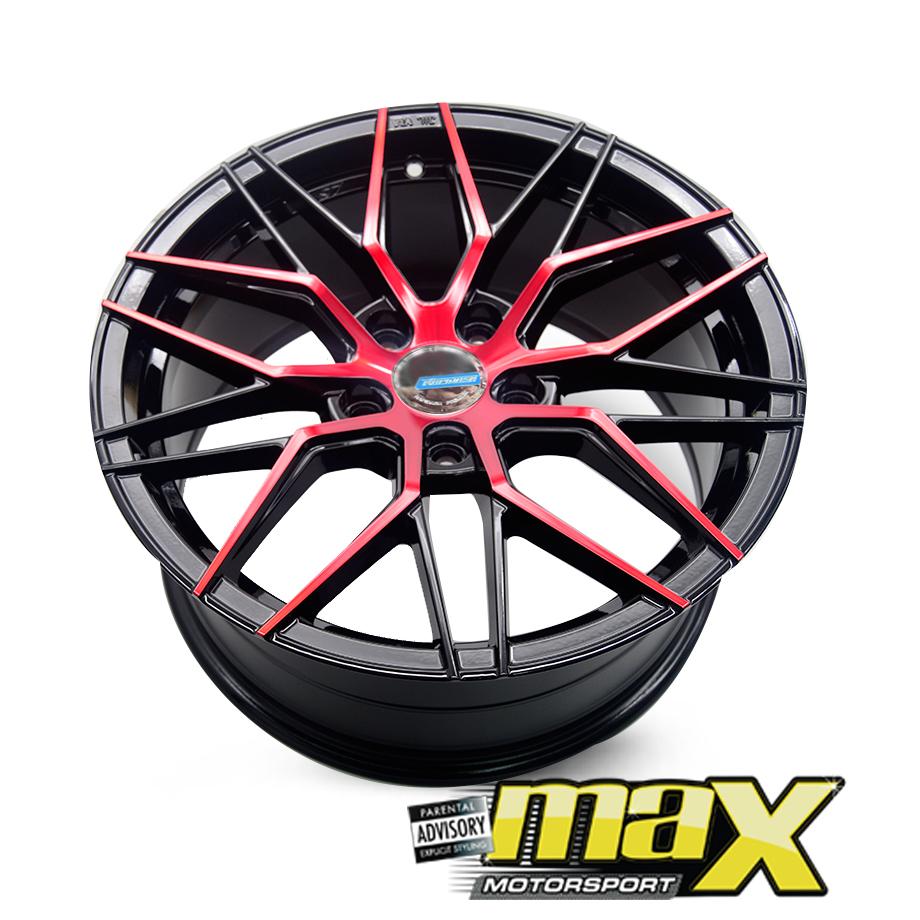 17 Inch Mag Wheel - MX1754 Racing Wheels 5X114.3 PCD maxmotorsports