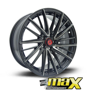 17 Inch Mag Wheel - MX1755-RDR9 Wheels 5x100 PCD maxmotorsports