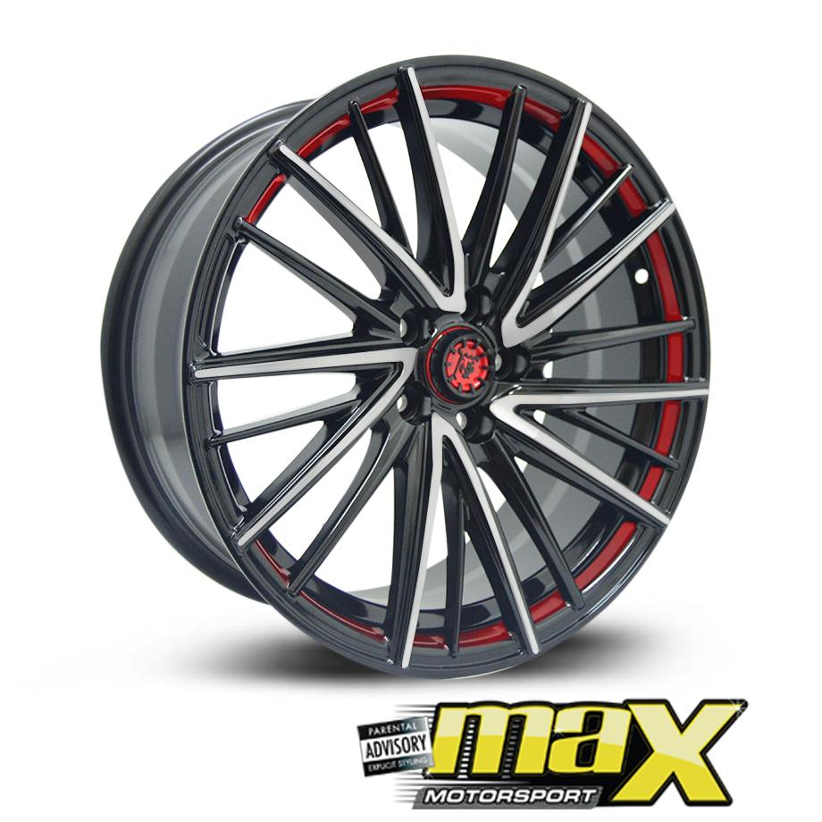 17 Inch Mag Wheel - MX1755-RS9 Wheels 5x114.3 PCD maxmotorsports