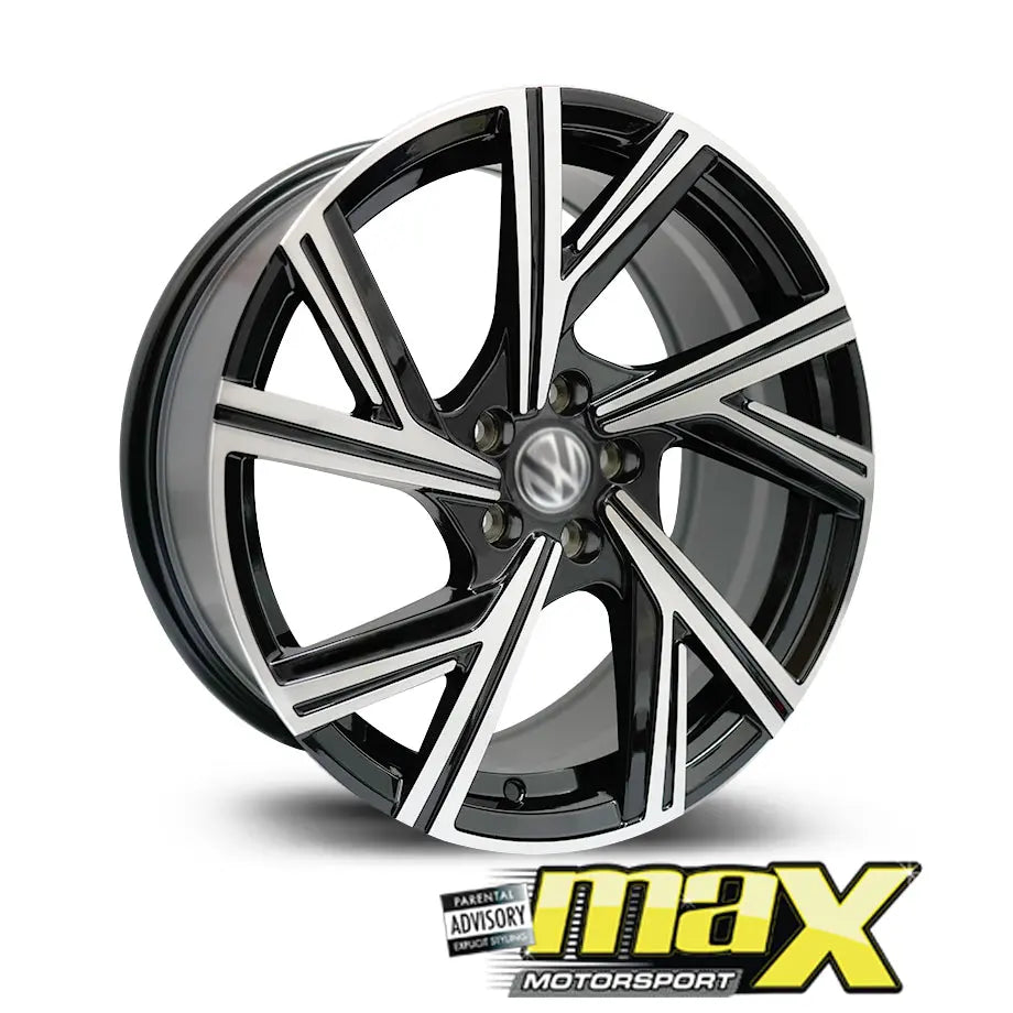17 Inch Mag Wheel - MX2004 Polo Life R-Line Style Wheel - (5x100 PCD) Max Motorsport