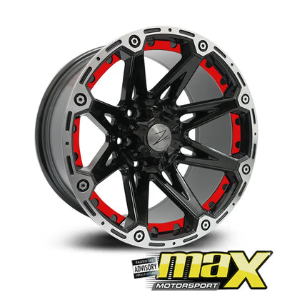 17 Inch Mag Wheel - MX349 Bakkie Wheels (6x139.7 PCD) maxmotorsports