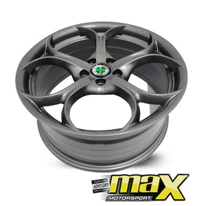 17 Inch Mag Wheel - MX503 Alfa Style Wheel - (5x100 PCD) maxmotorsports