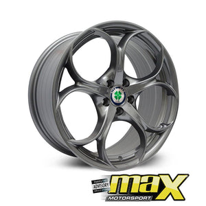 17 Inch Mag Wheel - MX503 Alfa Style Wheel - (5x100 PCD) maxmotorsports
