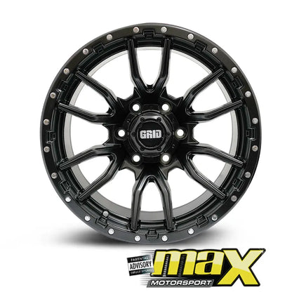17 Inch Mag Wheel - MX6089 Bakkie Wheel - (6x139.7 PCD) maxmotorsports