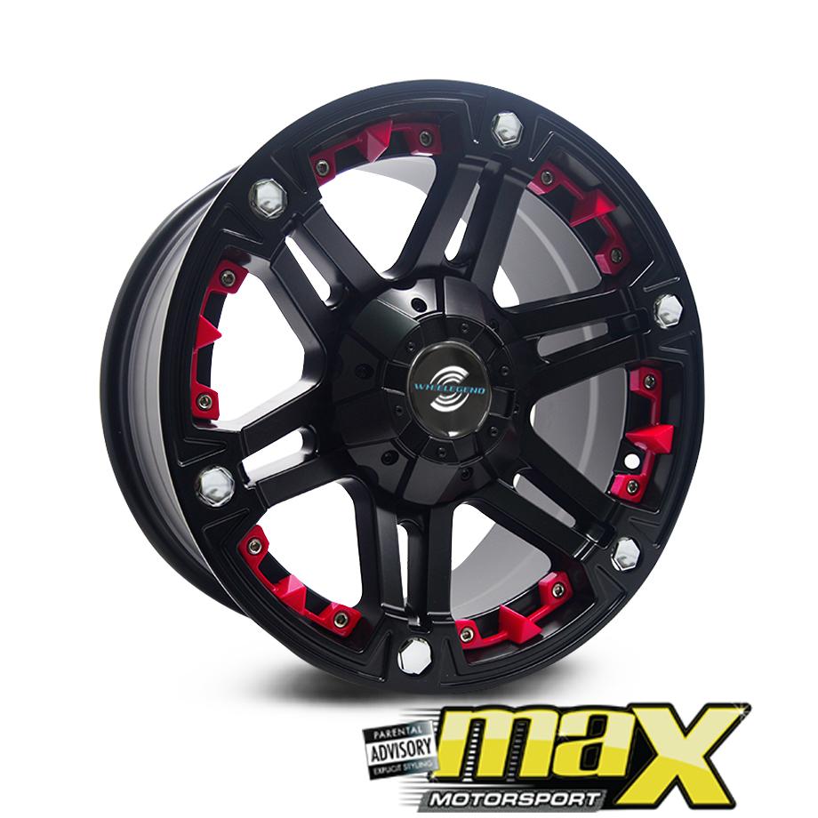 17 Inch Mag Wheel - MX665 Bakkie Wheels (6x139.7 PCD) maxmotorsports
