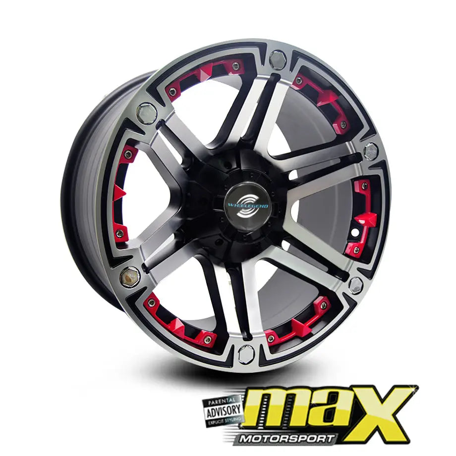 17 Inch Mag Wheel - MX665 Bakkie Wheels (6x139.7 PCD) maxmotorsports