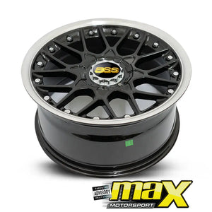 17 Inch Mag Wheel - MX711 BSS Wheels - (4x100 / 5x100 PCD) Max Motorsport