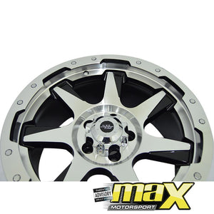 17 Inch Mag Wheel - MX717 Bakkie Wheels (5x114.3 PCD) maxmotorsports