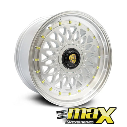 17 Inch Mag Wheel - MX7209 Porsche Mesh Style Wheel (4x100/5x100 PCD) maxmotorsports