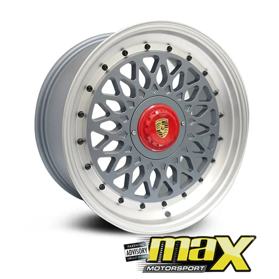 17 Inch Mag Wheel - MX7209 Porsche Mesh Style Wheel (4x100/5x100 PCD) maxmotorsports
