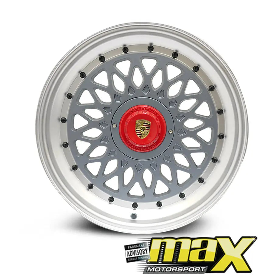 17 Inch Mag Wheel - MX7209 Porsche Mesh Style Wheel (4x100/5x100 PCD) maxmotorsports