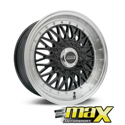 17 Inch Mag Wheel - MX734 BSS Style Wheels (4x100/ 4x114.3 PCD) Max Motorsport