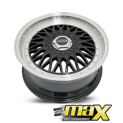 17 Inch Mag Wheel - MX734 BSS Style Wheels (4x100/ 4x114.3 PCD) Max Motorsport