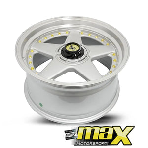 17 Inch Mag Wheel - MX7666 Wheel - (4x100 / 4x108 PCD) Max Motorsport