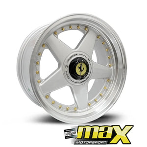17 Inch Mag Wheel - MX7666 Wheel - (4x100 / 4x108 PCD) Max Motorsport