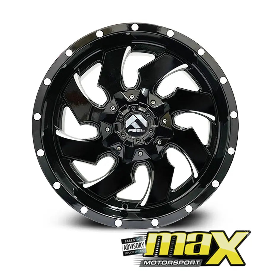17 Inch Mag Wheel - MX8107 Bakkie Wheel - (6x139.7 PCD) maxmotorsports