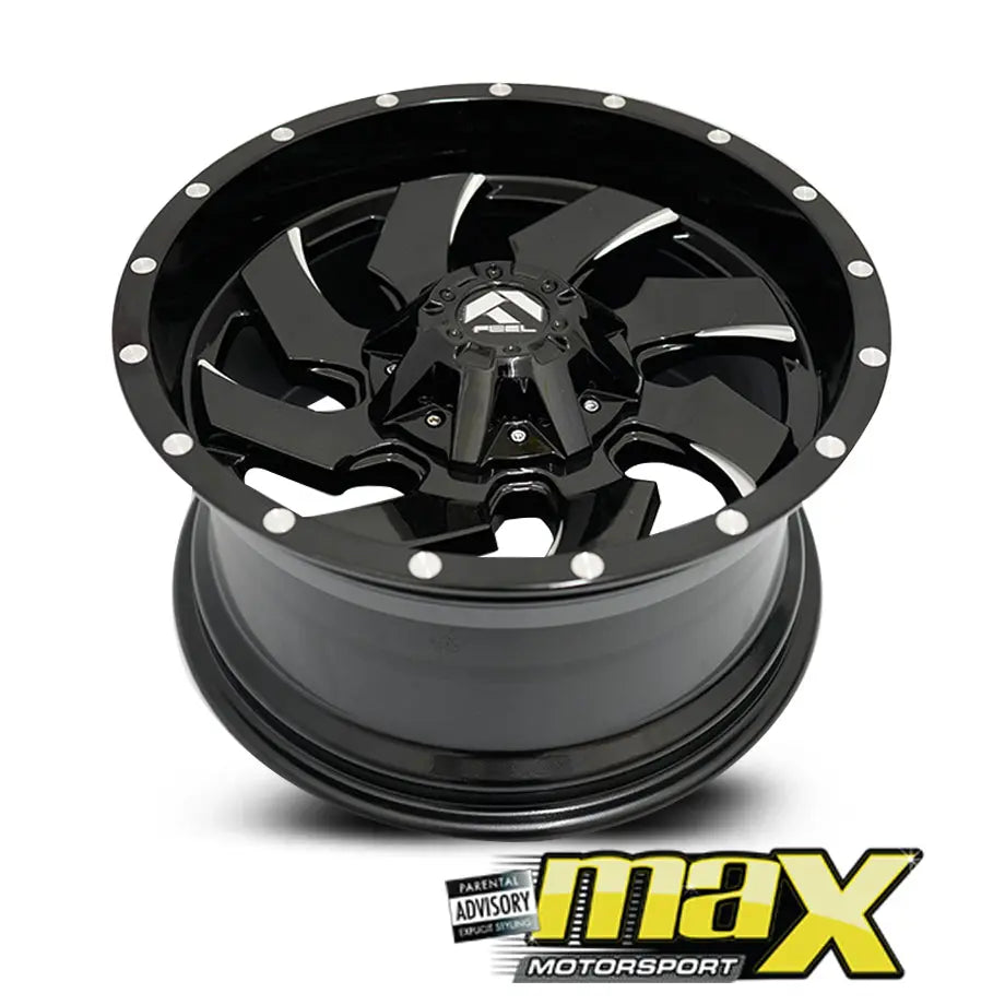 17 Inch Mag Wheel - MX8107 Bakkie Wheel - (6x139.7 PCD) maxmotorsports