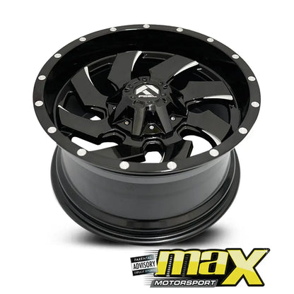 17 Inch Mag Wheel - MX8107 Bakkie Wheel - (6x139.7 PCD) maxmotorsports