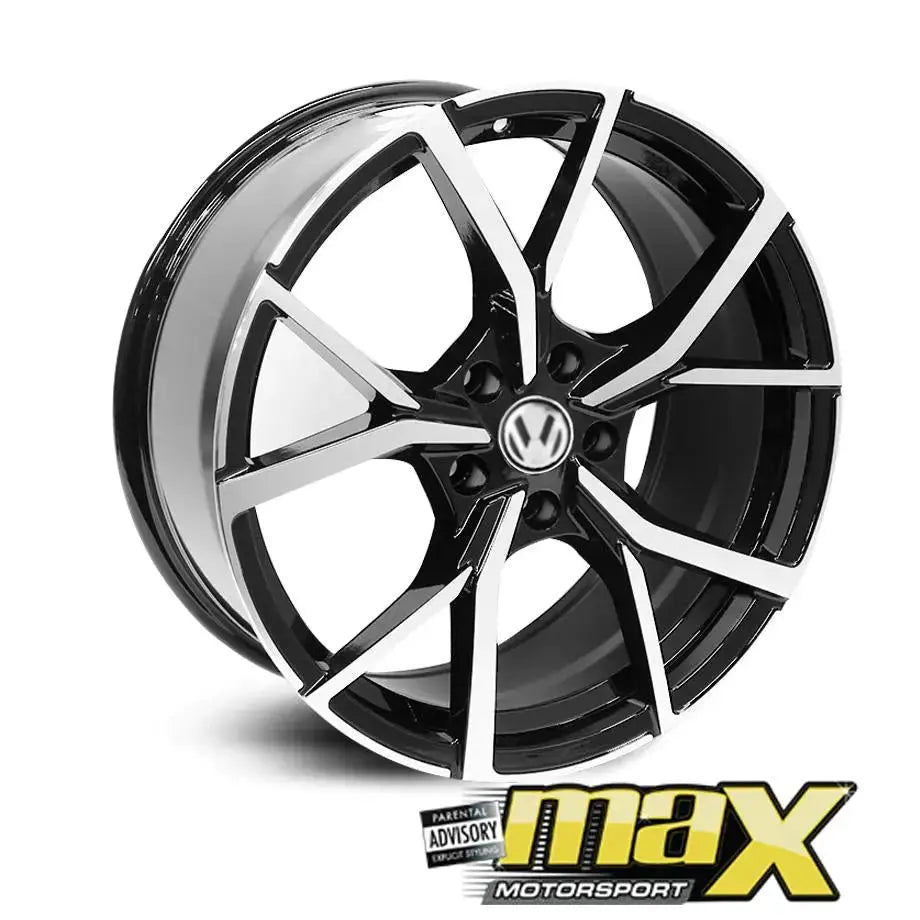 17 Inch Mag Wheel - MX861 Golf 8R Style Wheels 5x100 PCD maxmotorsports