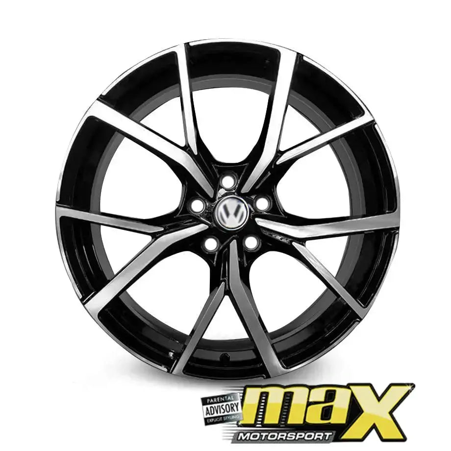 17 Inch Mag Wheel - MX861 Golf 8R Style Wheels 5x100 PCD maxmotorsports
