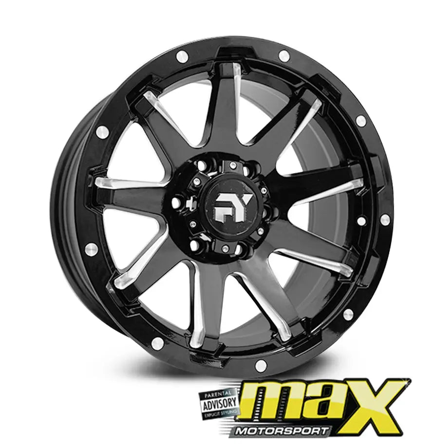 17 Inch Mag Wheel - MX9015 Bakkie Wheel - (6x139.7 PCD) maxmotorsports