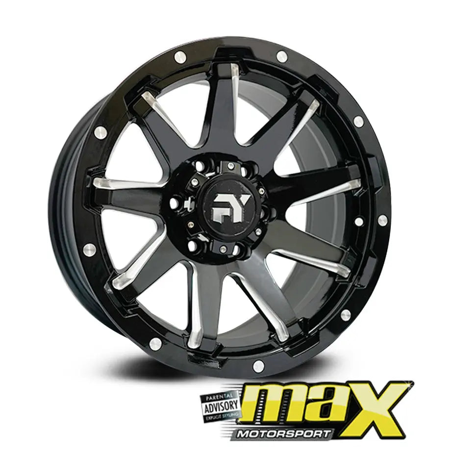 17 Inch Mag Wheel - MX9015 Bakkie Wheel - (6x139.7 PCD) maxmotorsports