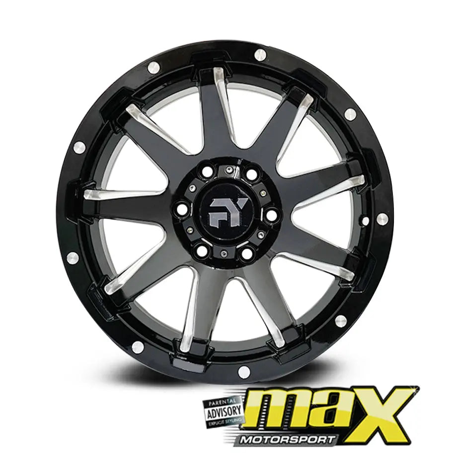 17 Inch Mag Wheel - MX9015 Bakkie Wheel - (6x139.7 PCD) maxmotorsports