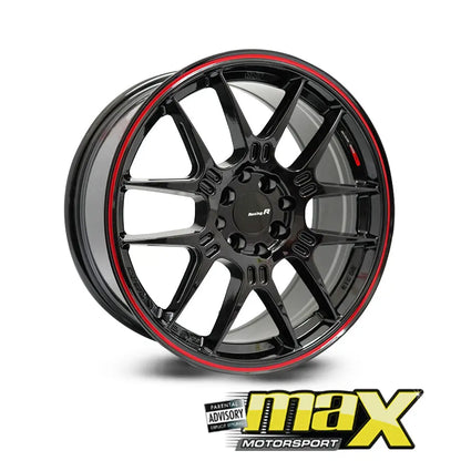 17 Inch Mag Wheel - MXGTC02 Wheels - (4x100/114.3 PCD) Max Motorsport