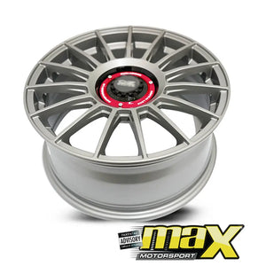 17 Inch Mag Wheel - MXL316  Superturismo Style Wheel (4x100 / 114.3 PCD) Max Motorsport