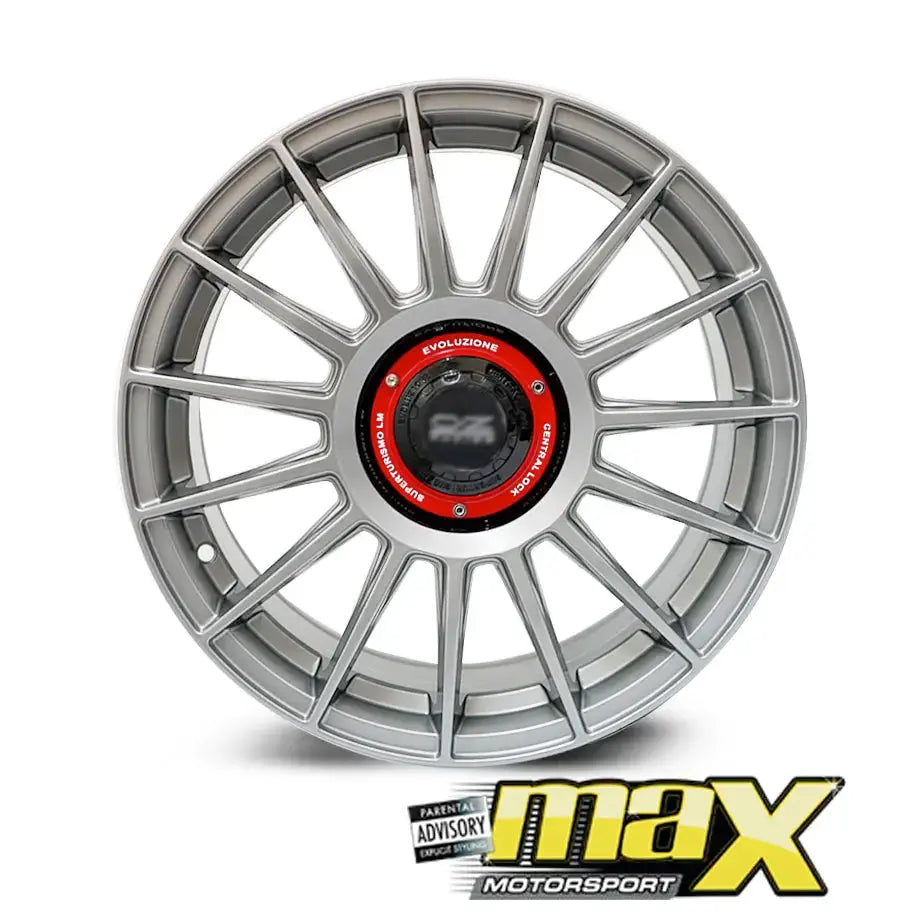 17 Inch Mag Wheel - MXL316 Superturismo Style Wheel (4x100 / 114.3 PCD) Max Motorsport