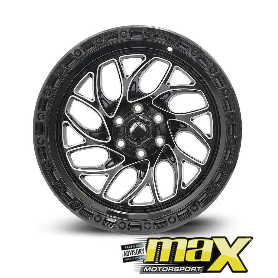Mag Wheel Pattern 17 Inch Mag Wheel - MX-PW34N Bakkie Wheel - (6x114.3 PCD) – Max Motorsport