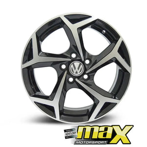 17 Inch Mag Wheel - Polo R-Line Style - MX1931 (5x100 PCD) maxmotorsports