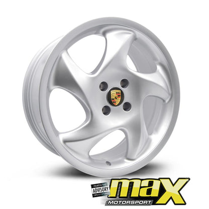 17 Inch Mag Wheel - Porsche Cup MX963 Replica Wheels 4x100 PCD maxmotorsports