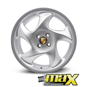 17 Inch Mag Wheel - Porsche Cup MX963 Replica Wheels 4x100 PCD maxmotorsports