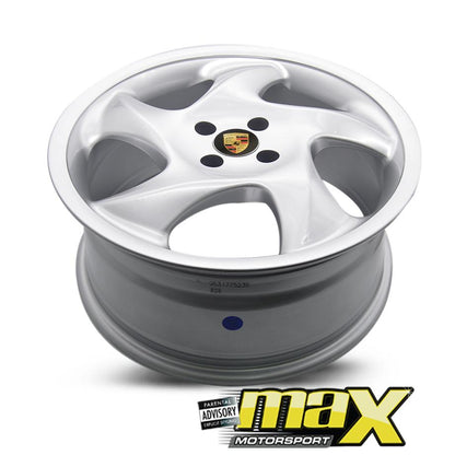 17 Inch Mag Wheel - Porsche Cup MX963 Replica Wheels 4x100 PCD maxmotorsports