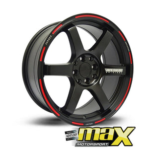17 Inch Mag Wheel - Volk MX616 Racing Replica Wheels (4x100/114.3 PCD) maxmotorsports
