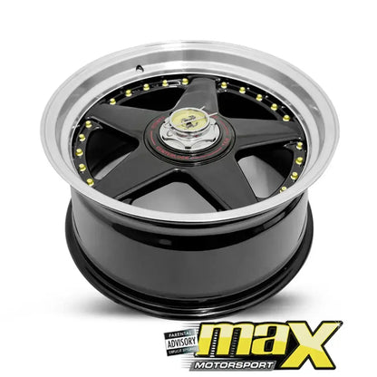 17 Inch Mag Wheel- MX7666 Wheel 4x100 / 108 PCD (Narrow & Wide) Max Motorsport