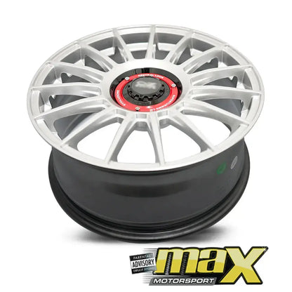 17 Inch Mag Wheel - MX7728-SL Superturismo Style Wheel (5x100 / 5x112 PCD) Max Motorsport