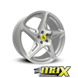 18 Inch Mag Wheel - 458 Italia Style Replica Wheel 5x100 PCD maxmotorsports