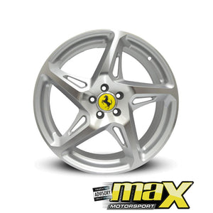 18 Inch Mag Wheel - 458 Italia Style Replica Wheel 5x100 PCD maxmotorsports