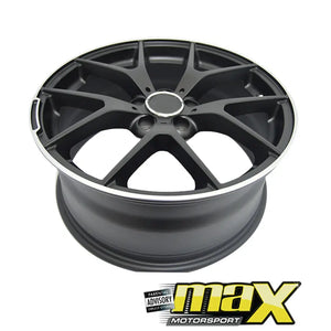 18 Inch Mag Wheel - MX1328 Benz C63 S Style Wheels (5x112 PCD) maxmotorsports